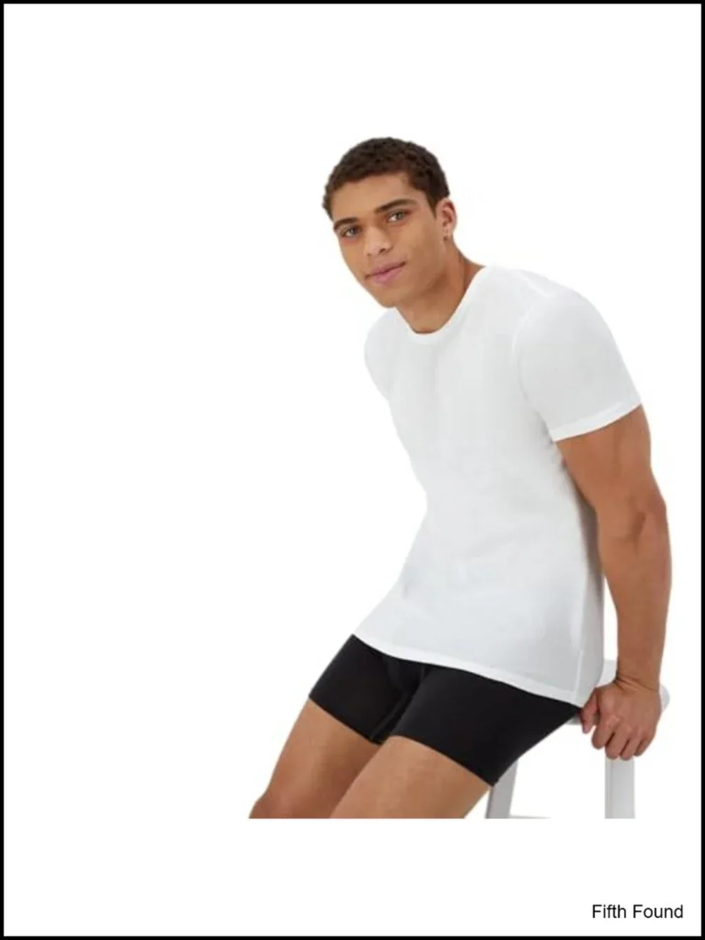 Men's 4-Pack Cotton Stretch Crewneck Undershirts, Moisture Wicking, Odor Control